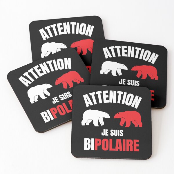 Item preview, Attention I am bipolar humor bear funny designed and sold by joozybart.