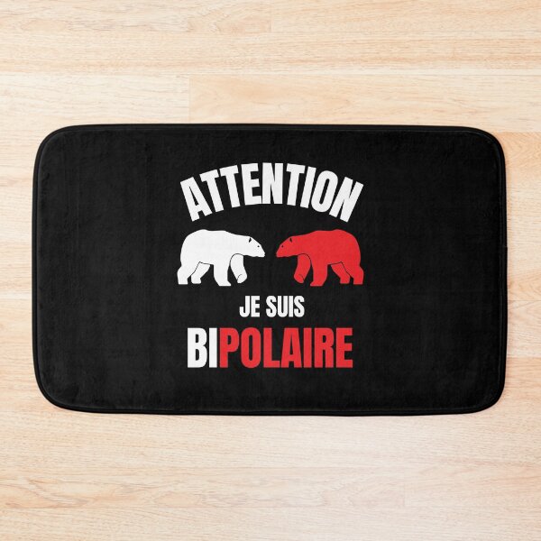 Item preview, Attention I am bipolar humor bear funny designed and sold by joozybart.