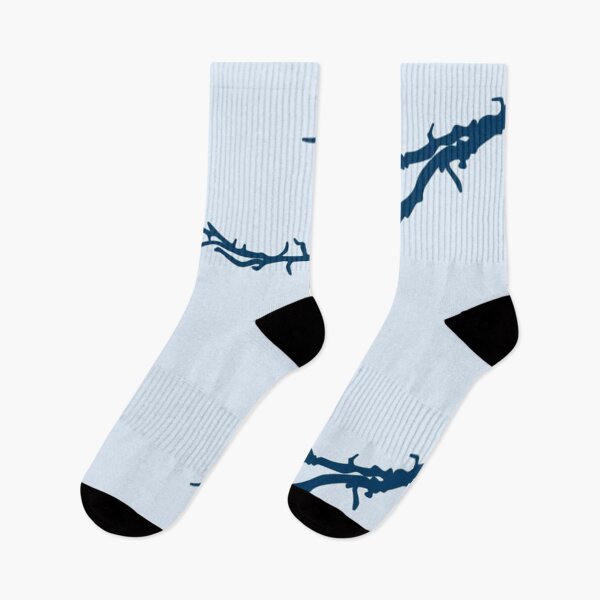 Item preview, Light Blue & Royal Blue Snow Branch 12 designed and sold by KHRArts.