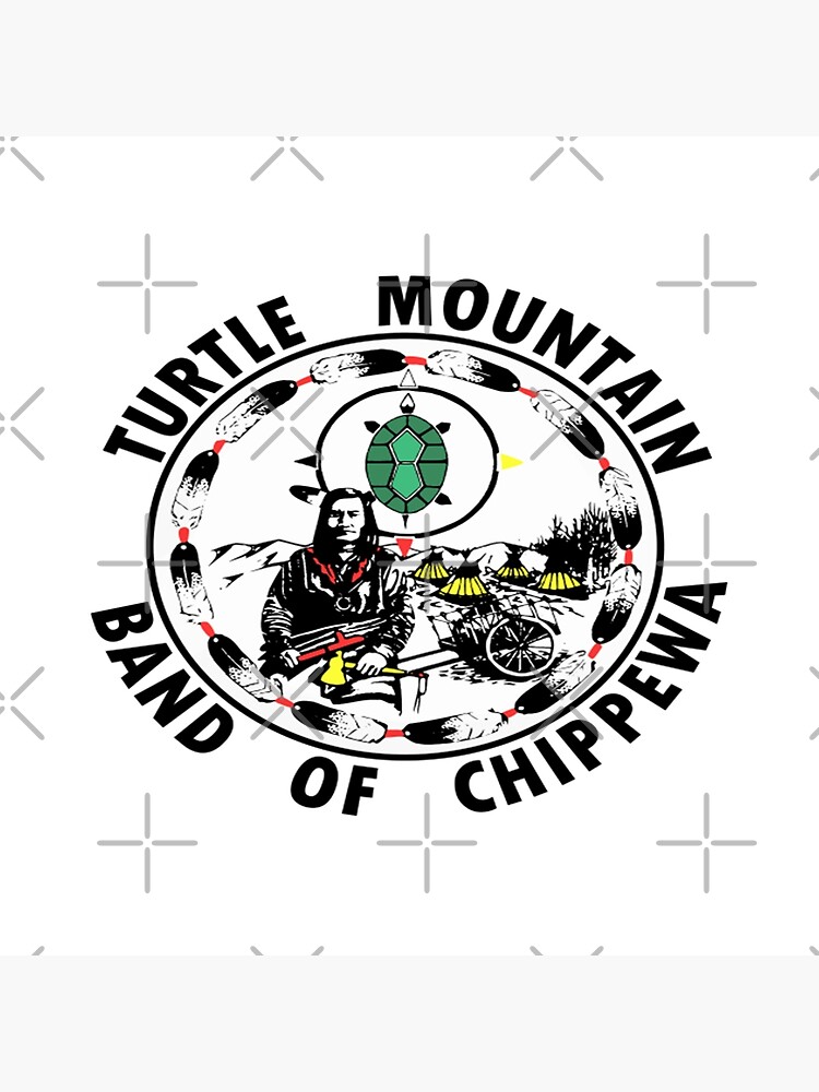 Turtle Mountain Band of Chippewa Art Board Print