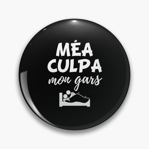 Item preview, Méa culpa my guy humor infidelity sorry love designed and sold by joozybart.