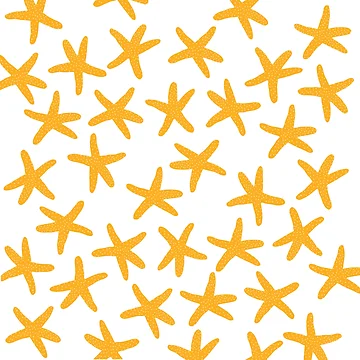 Artwork thumbnail, starfish pattern by Florence O’Brien