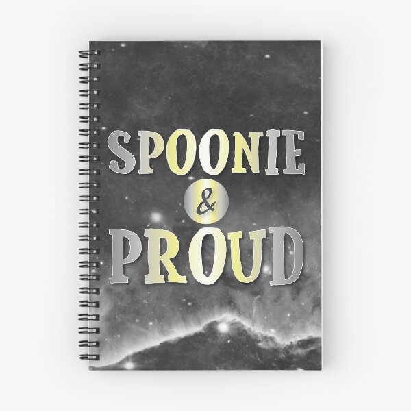 Item preview, Demigender: Spoonie and Proud designed and sold by PrettySickArt.
