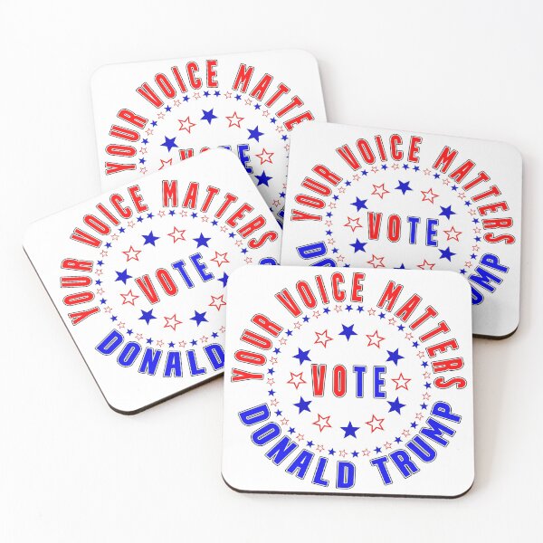 Item preview, Your Voice Matters - Vote Donald Trump for USA Election 2020 designed and sold by Shekevara.