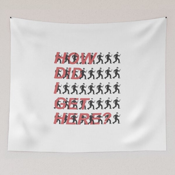 Item preview, Inspired By Talking Heads Once In A Lifetime American Rock Band David Byrne How Did I Get Here Unofficial Mens designed and sold by MagiCatCo.