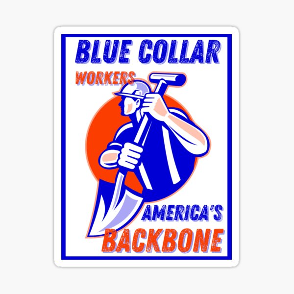 blue collar work shirts with name tag