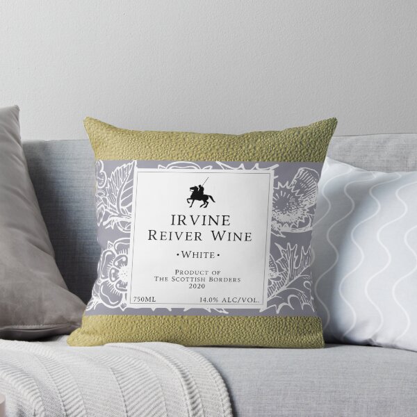 Item preview, IRVINE Red Wine Label | Border Reivers designed and sold by yourscotborders.