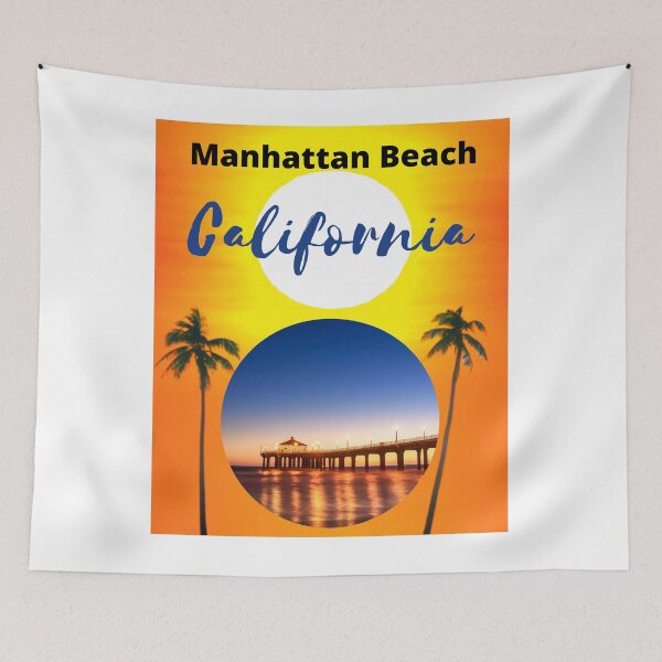 Item preview, Manhattan Beach Pier designed and sold by MuscleCarTs.