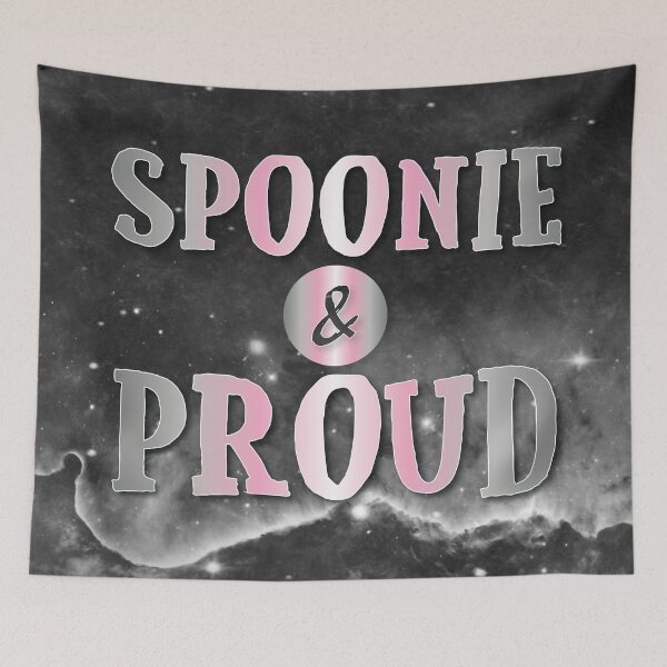 Item preview, Demigirl: Spoonie and Proud designed and sold by PrettySickArt.