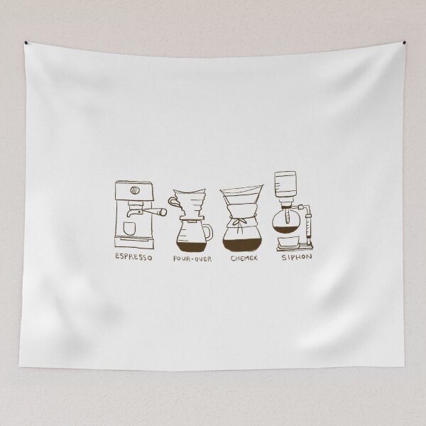 Item preview, Coffee, Brewing Methods, Espresso, Pour Over, Chemex designed and sold by SHiNStudio.