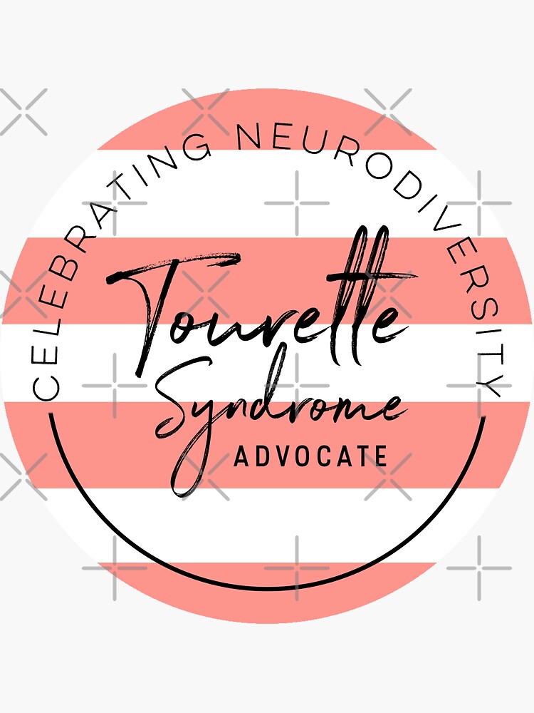 Celebrating Neurodiversity Tourette Syndrome Advocate Tourettes Awareness Sticker For Sale