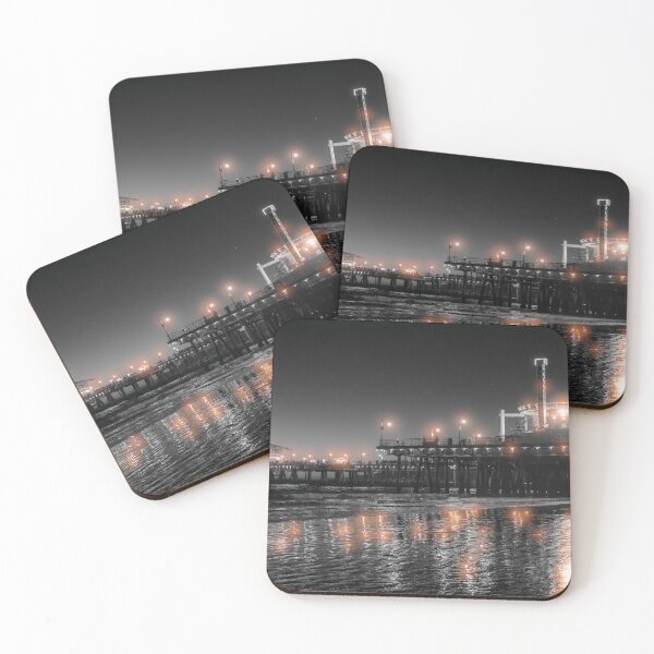 Item preview, Night at the Beach Santa Monica designed and sold by hermosaman.