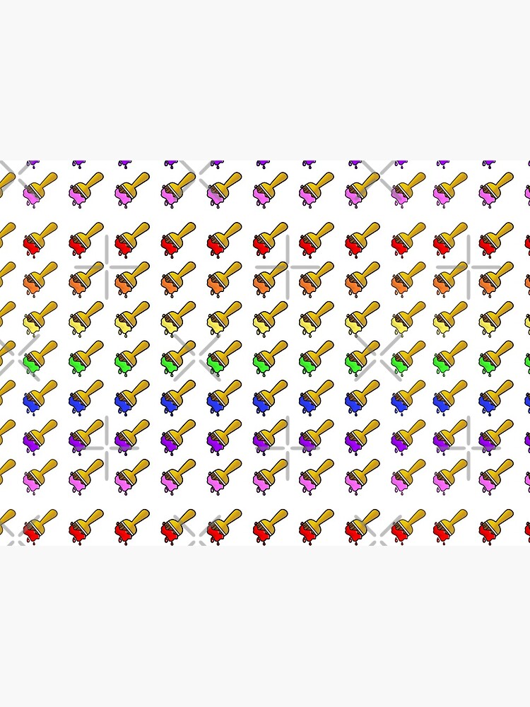 "Neopets Rainbow Paint Brushes " Mask by AliceAlpaca6 Redbubble