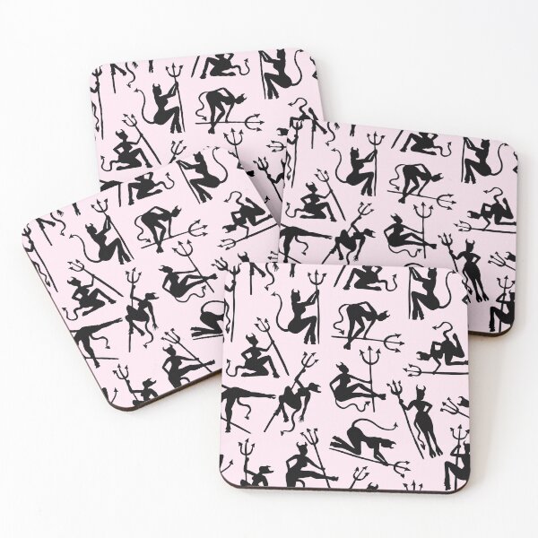 Item preview, The Devil's Werk - Pretty In Pink designed and sold by OneHorn.
