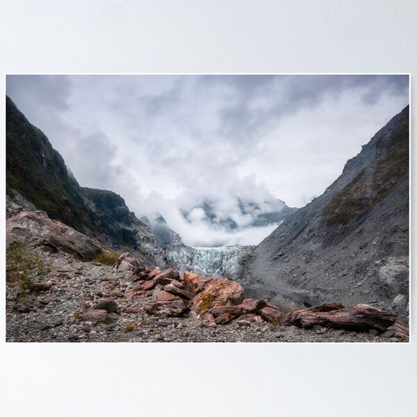 Aperçu de l'œuvre Vue extraordinaire du glacier Franz Josef depuis Robert's Point en NZ. créée et vendue par Danielasphotos.