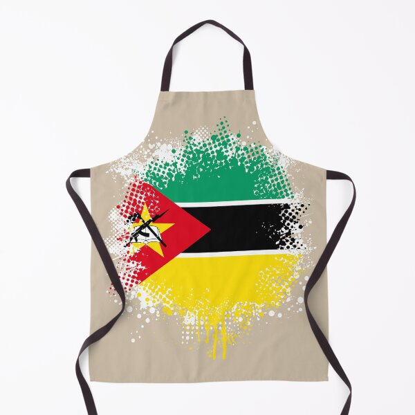 Item preview, Flag of Mozambique - Splat designed and sold by pixelinga.