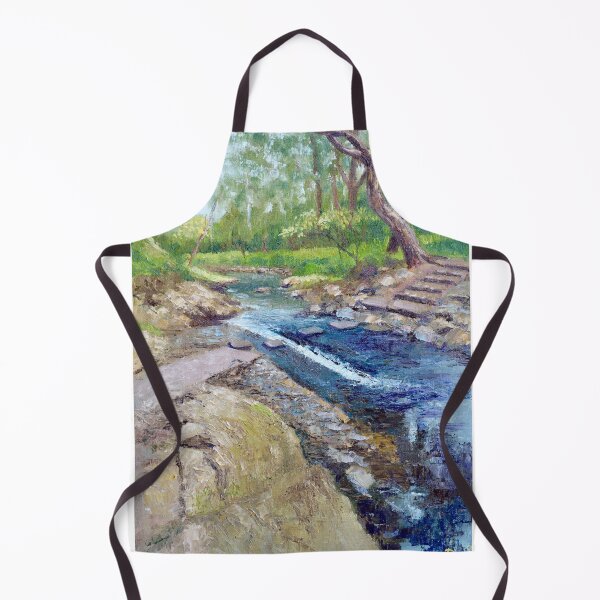 Item preview, Darebin Creek Stepping Stones designed and sold by Dai Wynn Fine Art.