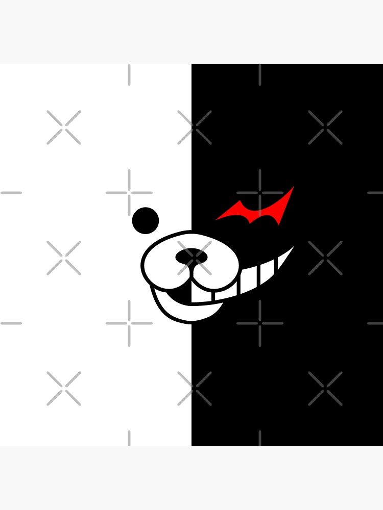 Danganronpa Monokuma Sticker By Nicole Redbubble