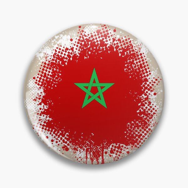 Item preview, Flag of Morocco - Splat designed and sold by pixelinga.
