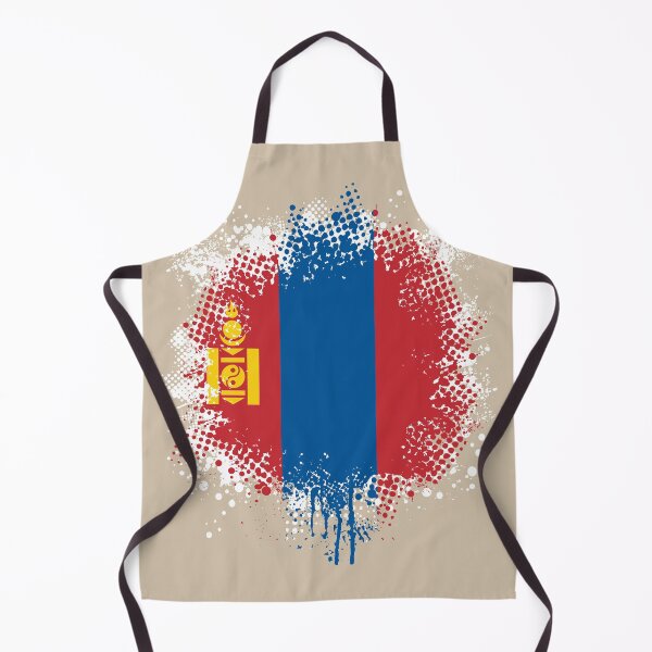 Item preview, Flag of Mongolia - Splat designed and sold by pixelinga.