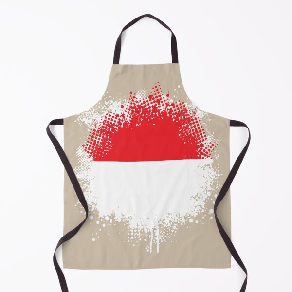 Item preview, Flag of Monaco - Splat designed and sold by pixelinga.