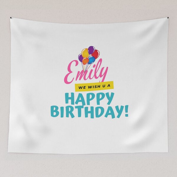 Item preview, Happy Birthday Emily designed and sold by Polycare.