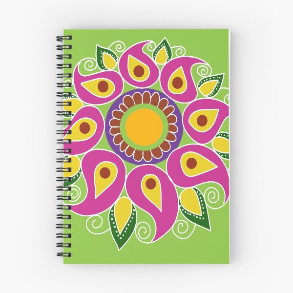 Item preview, Rangoli flower pattern designed and sold by alagdesigns.
