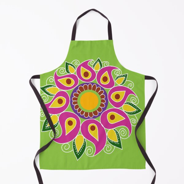 Item preview, Rangoli flower pattern designed and sold by alagdesigns.