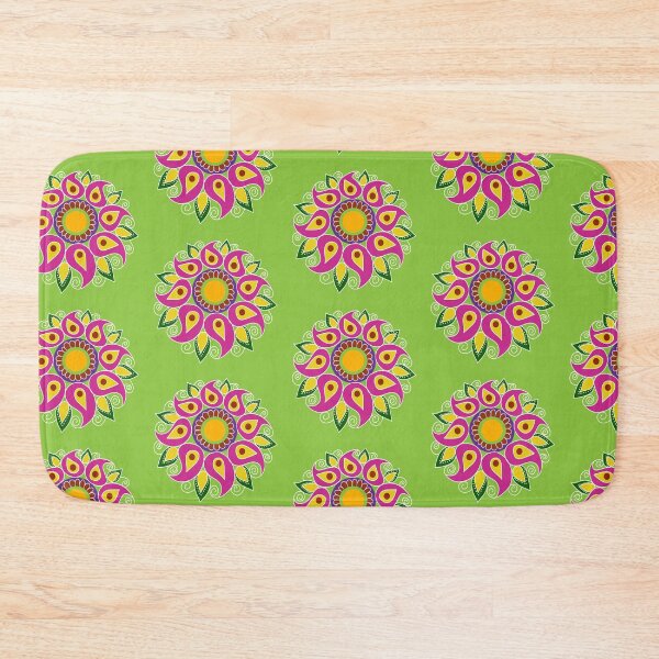 Item preview, Rangoli flower pattern designed and sold by alagdesigns.