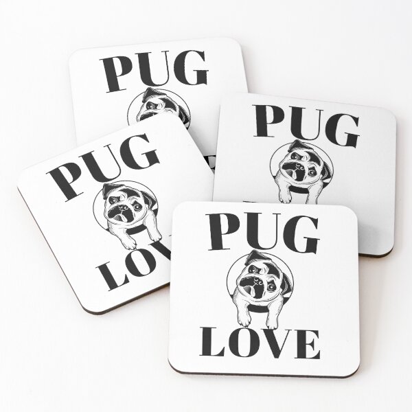 Item preview, Pug Dog Lovers Dog Pattern designed and sold by Samsdesignshop.
