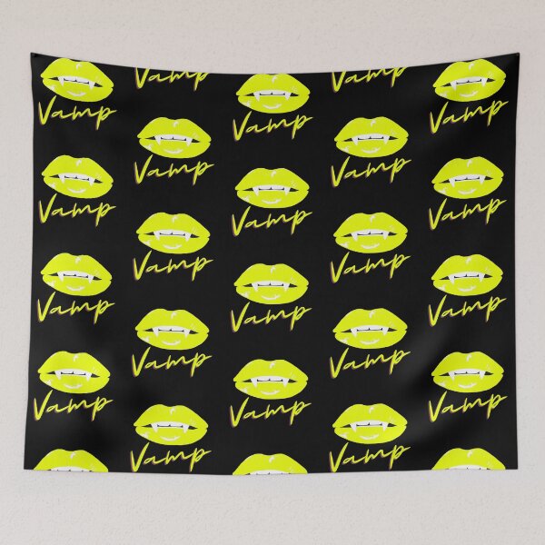 Item preview, Vampire lips (Neon Yellow) designed and sold by PaolinoDesigns.