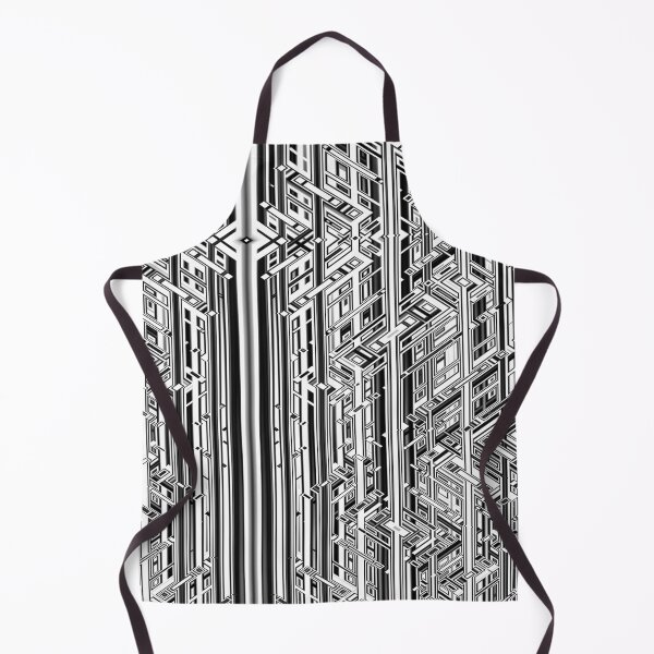 Item preview, Black & White City Scape Abstract designed and sold by IssyDesigns.
