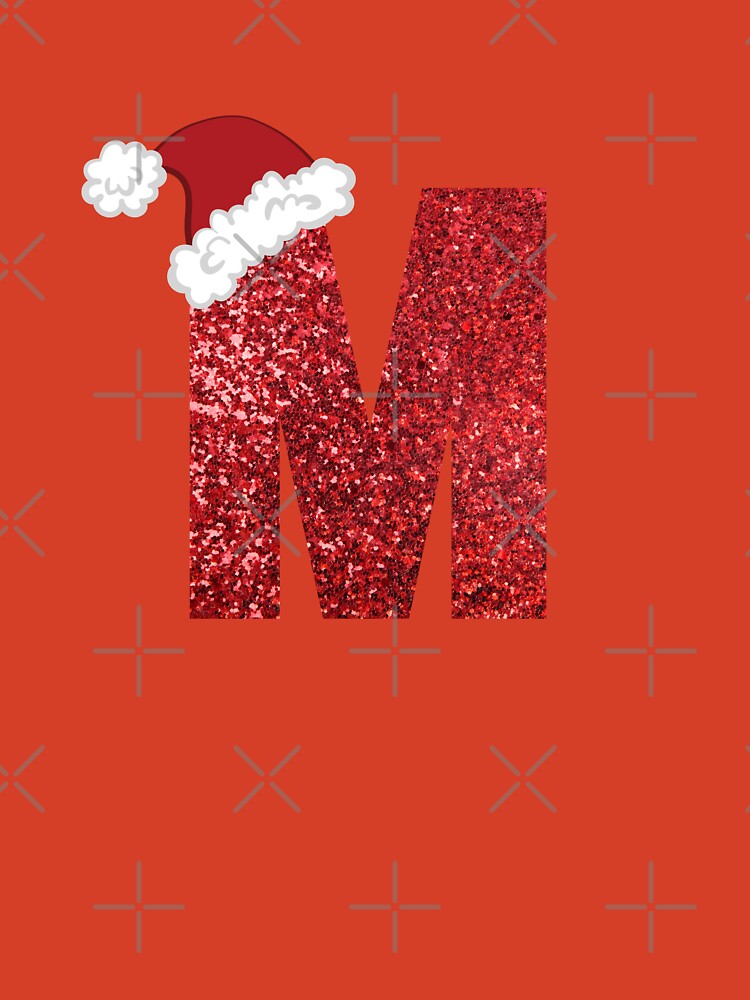 Sparkly Christmas Letter L Sticker for Sale by LiveAndGlow