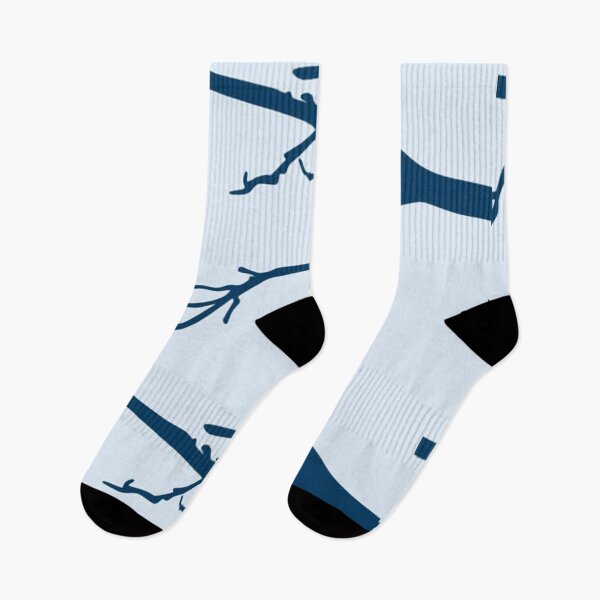 Item preview, Light Blue & Royal Blue Snow Branch 6 designed and sold by KHRArts.