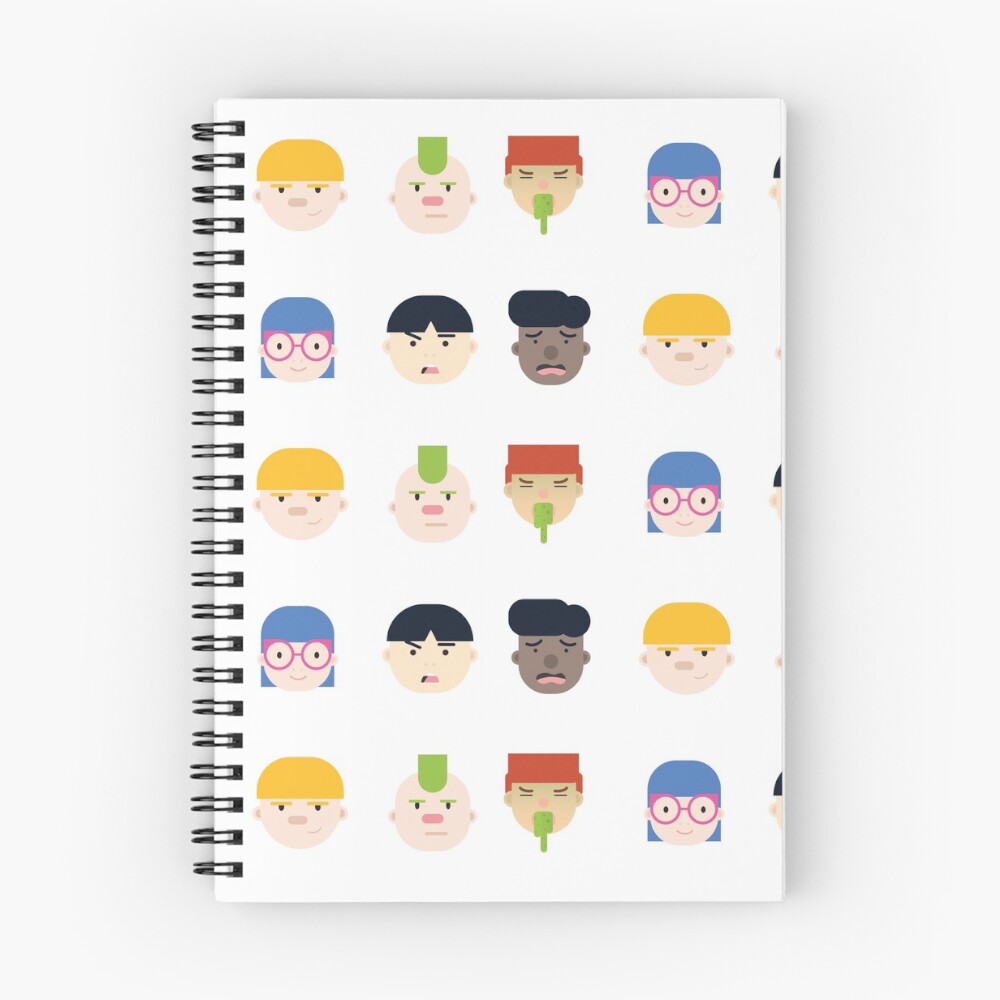 Item preview, Spiral Notebook designed and sold by workofkieu.