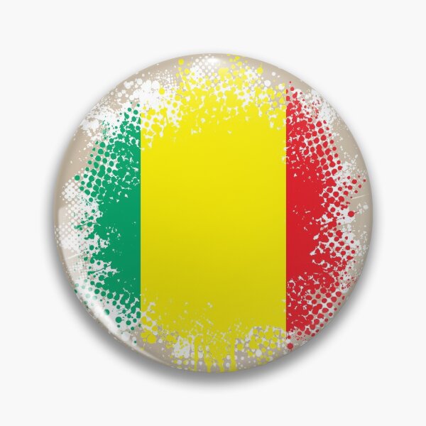 Artikelvorschau, Flag of Mali - Splat entworfen und verkauft von pixelinga.