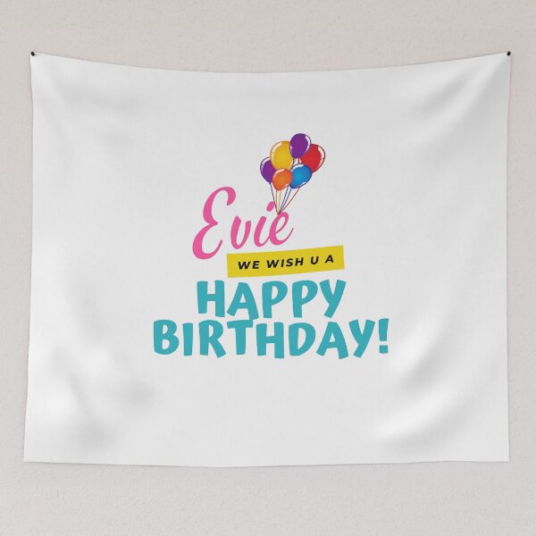 Item preview, Happy Birthday Evie designed and sold by Polycare.