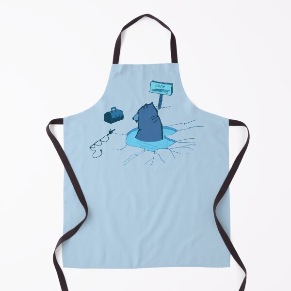 Item preview, Ice Fishing Bear, Funny designed and sold by CampingCritters.