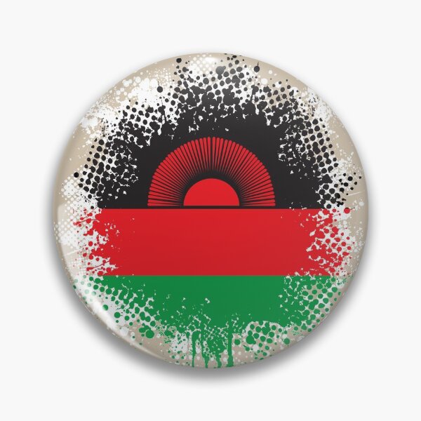 Item preview, Flag of Malawi - Splat designed and sold by pixelinga.