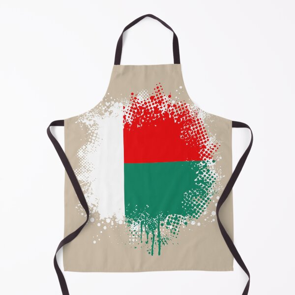 Item preview, Flag of Madagascar - Splat designed and sold by pixelinga.