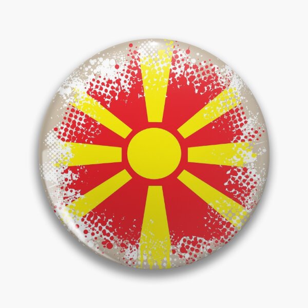 Item preview, Flag of Macedonia - Splat designed and sold by pixelinga.