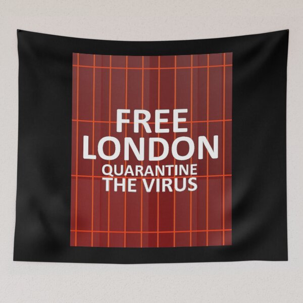 Item preview, Free London quarantine the virus designed and sold by aktiveaddict.