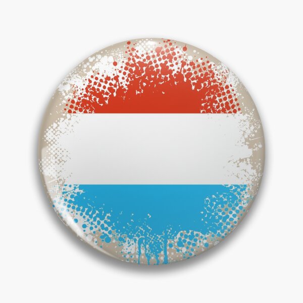 Item preview, Flag of Luxembourg - Splat designed and sold by pixelinga.