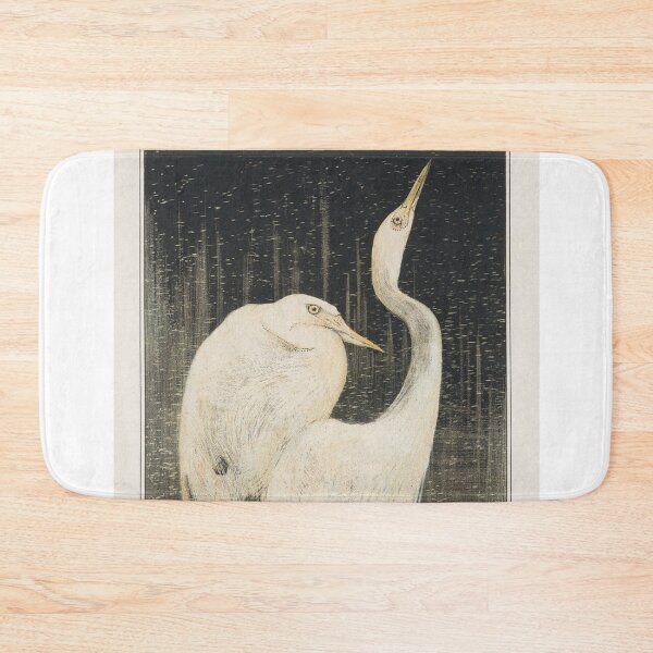 Item preview, Twee zilverreigers (1878–1905) designed and sold by Bellathewilde.