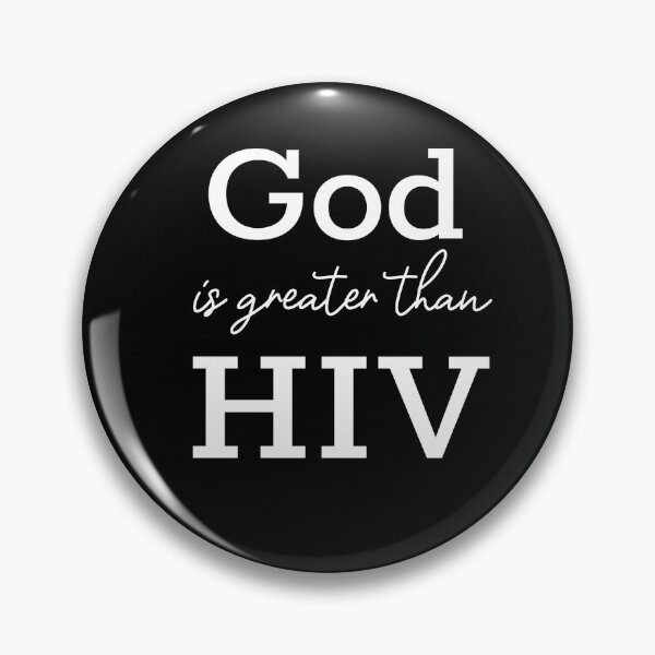 Item preview, God is greater than HIV designed and sold by jrenderos.