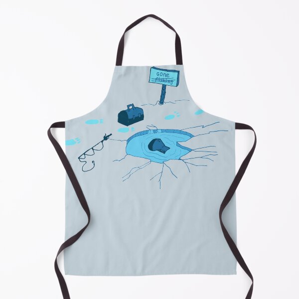 Item preview, Ice Fishing Escape, Funny designed and sold by CampingCritters.