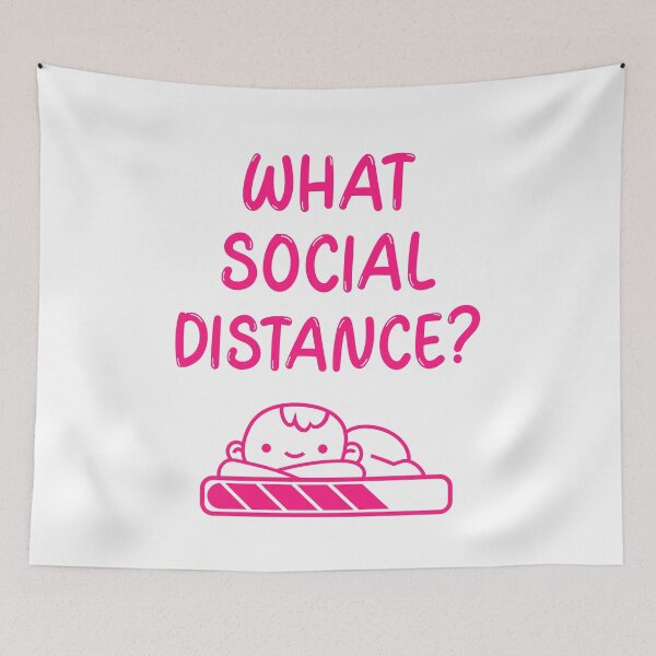 Item preview, What Social Distance? designed and sold by ProudLatinx.