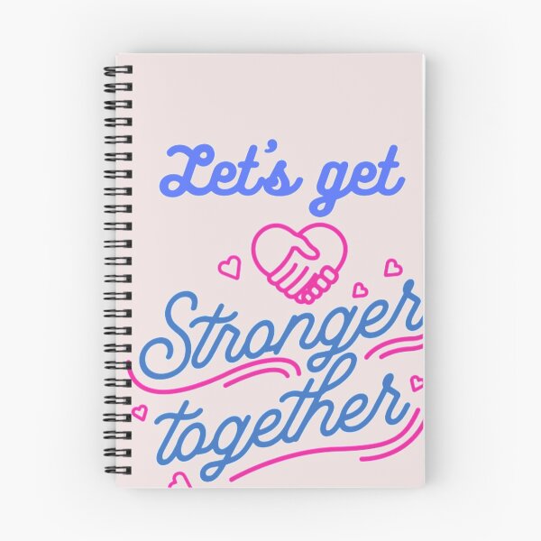 Item preview, Let Us Get Stronger Together designed and sold by PaperDreamPod.