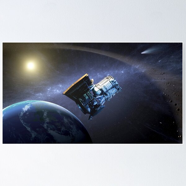 Artikelvorschau, Künstlerische Darstellung der Raumsonde Wide-field Infrared Survey Explorer. entworfen und verkauft von StocktrekImages.