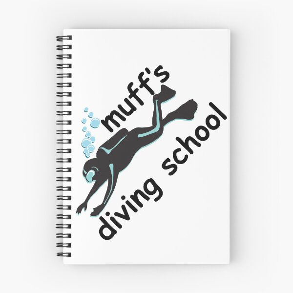 Item preview, Muff's Diving School T-Shirt designed and sold by UniqueStylistic.